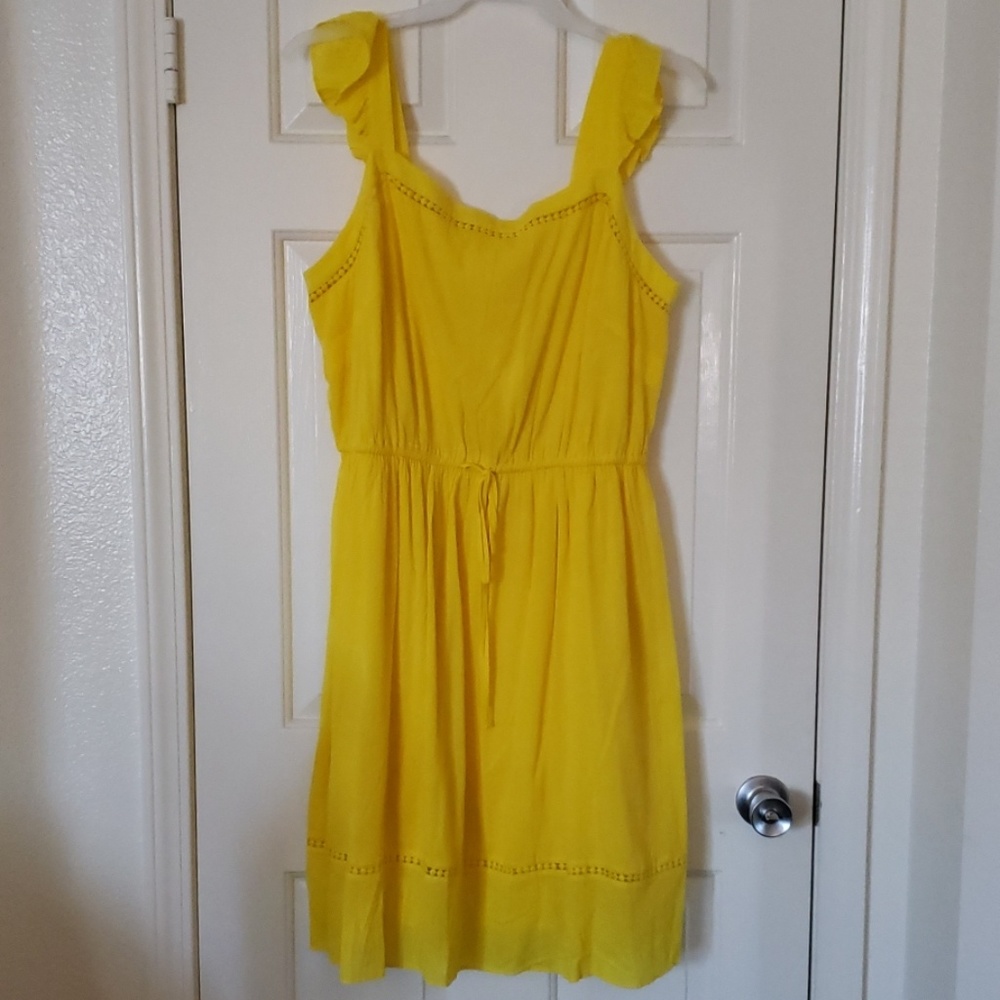 Yellow Loft Plus Dress